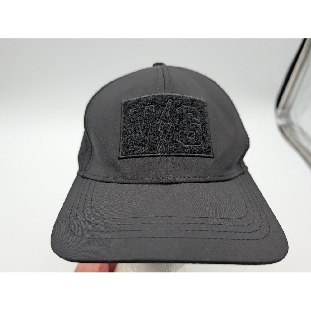 Violent Gentlemen VGHC Black Perforated Snapback Hat Hockey Club Patch Cap